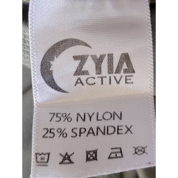 ZYIA Active Women's Olive Green Workout Athleisure Gym Leggings Size XL - Picture 10 of 10